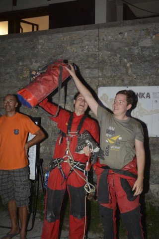 Zmagovalca. Tomi in Črt.