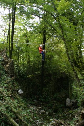 Vodnica nad obrambnim jarkom.