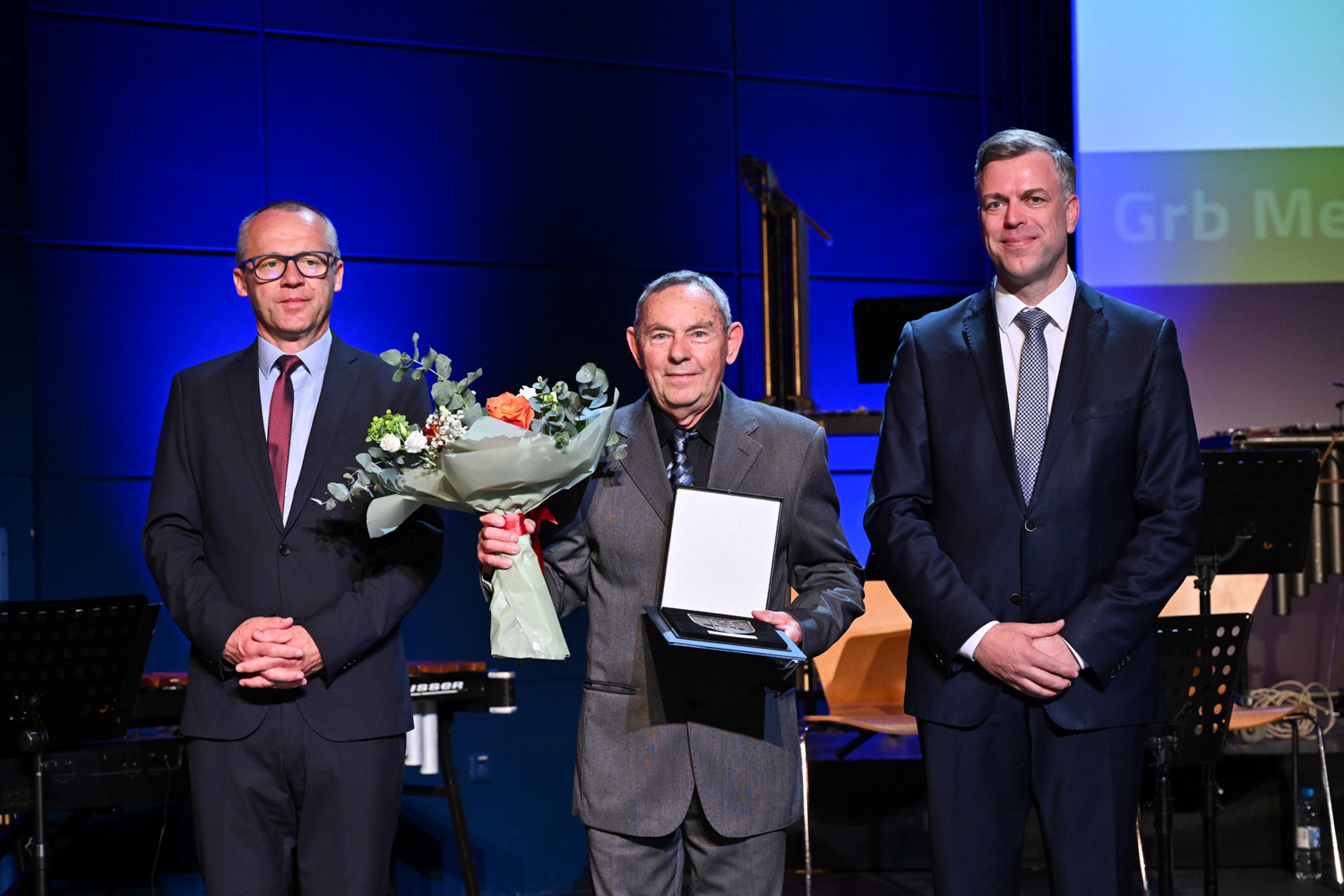 Zadovoljni obraz slavljenca. Foto Robert Kokol / Foto Asja