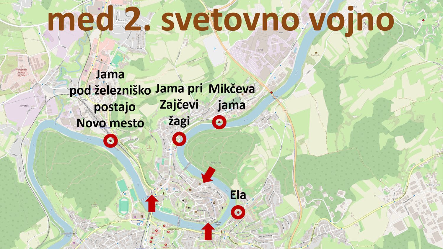Po vseh luknjah pod mestom