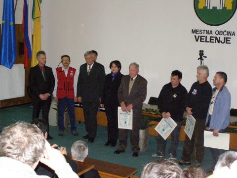 Dobitniki zlatega znaka JZS.