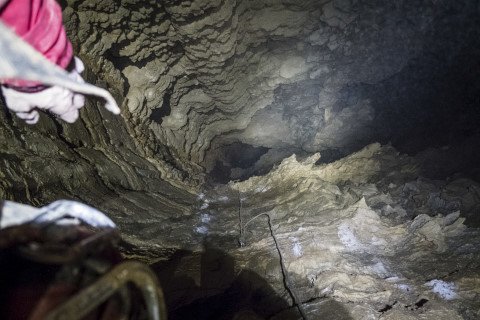 Pogled navzdol je pač pogled v - brezno!