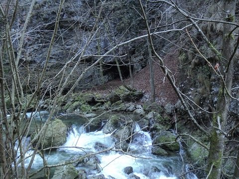 Drugi vhod ob Gračnici. Foto Borivoj Ladišić.