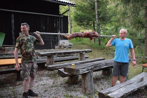 Po koncu dolgega dne smo si zaslužili lažji prigrizek.