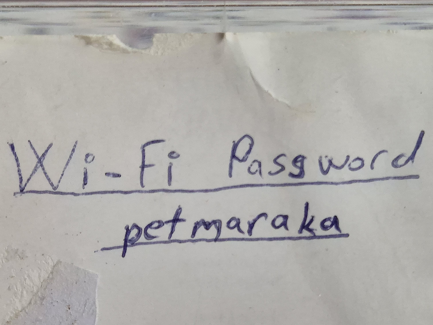 Za gesla niti ne komplicirajo. Marka je nacionalna valuta.