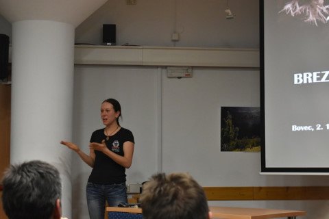 Špela Borko je zastopala »ljubljanske barve«.