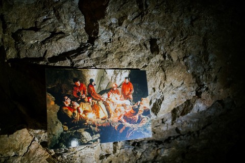 Na ogled je bila fotografska razstava Marka Pršine in Tomaža Grdina.
