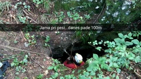 Vhodno brezno.