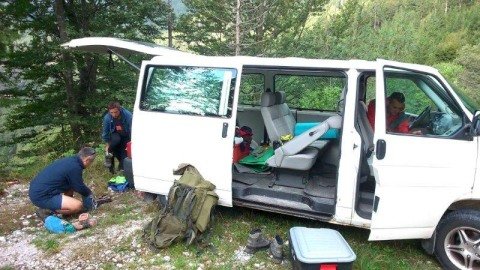 Jutranje priprave. Foto: Jože Tomšič.