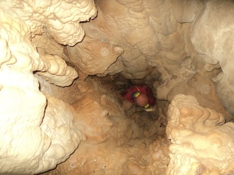 Srečko na globini -45 m.